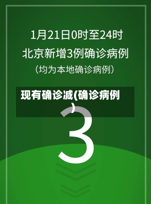 现有确诊减(确诊病例)-第3张图片