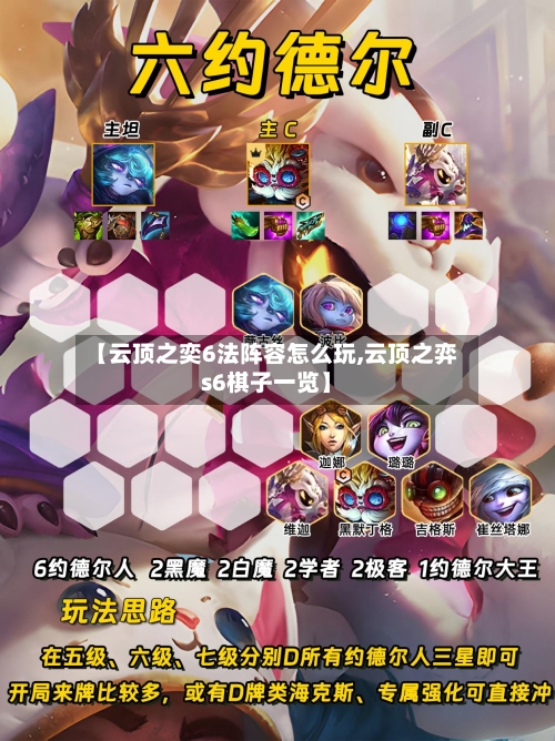 【云顶之奕6法阵容怎么玩,云顶之弈s6棋子一览】-第3张图片