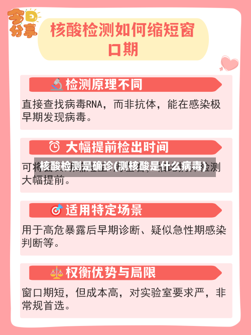 核酸检测是确诊(测核酸是什么病毒)-第3张图片