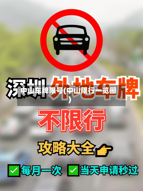 中山车牌限号(中山限行一览图)-第2张图片