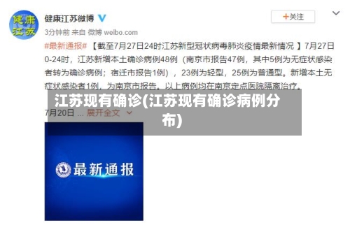 江苏现有确诊(江苏现有确诊病例分布)-第2张图片