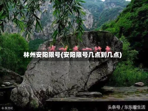 林州安阳限号(安阳限号几点到几点)-第2张图片