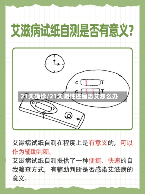 21天确诊/21天阴性还是恐艾怎么办