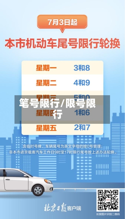 笔号限行/限号限行