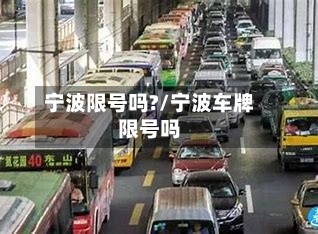 宁波限号吗?/宁波车牌限号吗-第3张图片