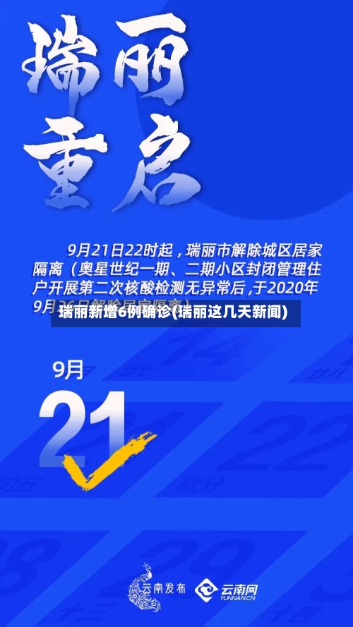 瑞丽新增6例确诊(瑞丽这几天新闻)