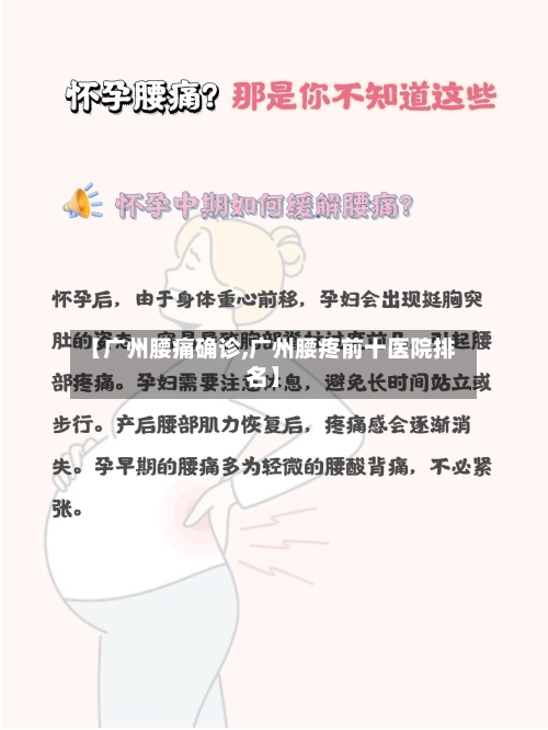 【广州腰痛确诊,广州腰疼前十医院排名】-第2张图片