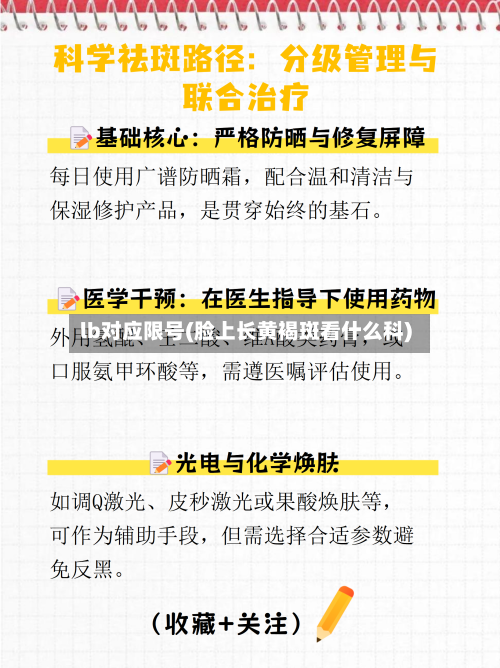 lb对应限号(脸上长黄褐斑看什么科)