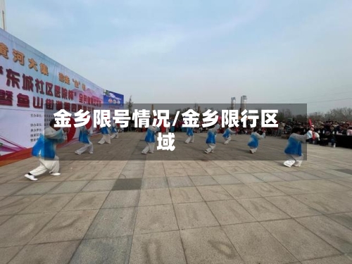 金乡限号情况/金乡限行区域-第2张图片