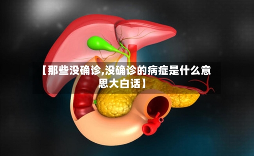 【那些没确诊,没确诊的病症是什么意思大白话】-第2张图片