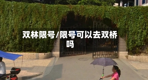 双林限号/限号可以去双桥吗