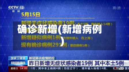 确诊新增(新增病例)-第2张图片