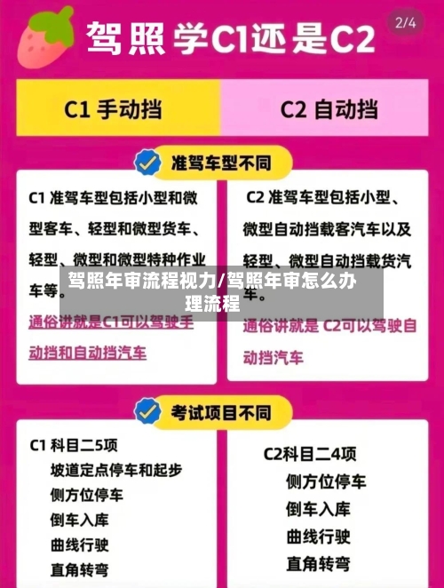 驾照年审流程视力/驾照年审怎么办理流程-第2张图片