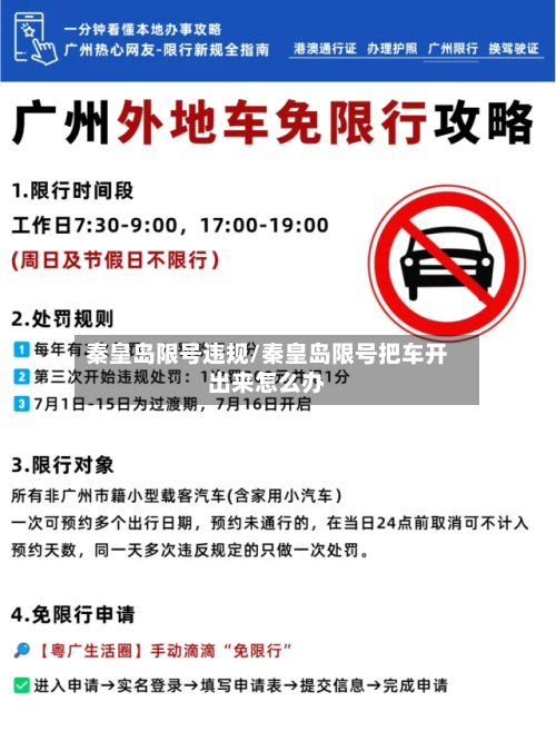 秦皇岛限号违规/秦皇岛限号把车开出来怎么办-第2张图片