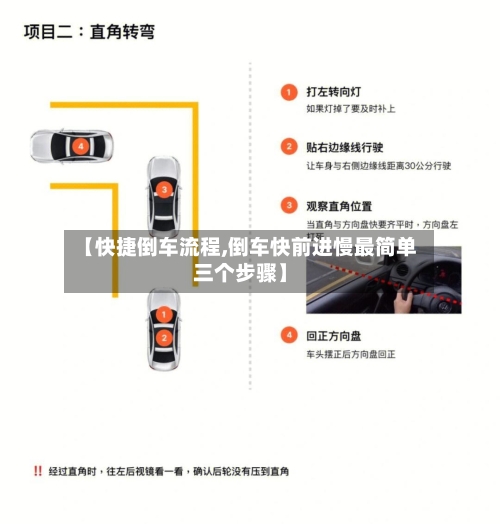 【快捷倒车流程,倒车快前进慢最简单三个步骤】-第3张图片