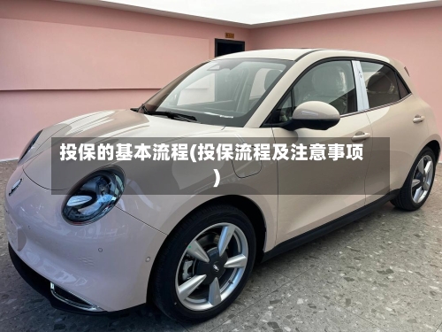 投保的基本流程(投保流程及注意事项)-第3张图片