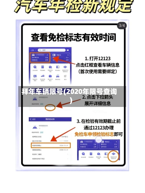 拜年车辆限号(2020年限号查询)-第2张图片