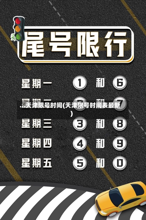 ...天津限号时间(天津限号时间表最新)