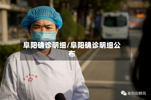 阜阳确诊明细/阜阳确诊明细公布-第2张图片