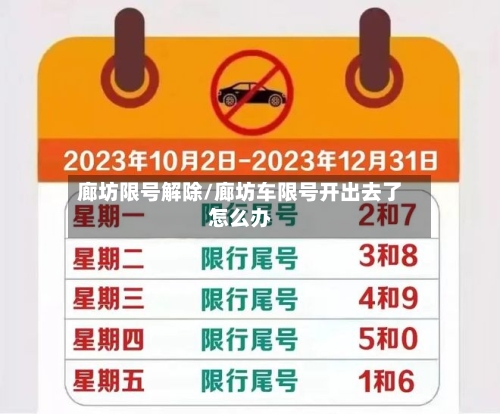 廊坊限号解除/廊坊车限号开出去了怎么办-第1张图片