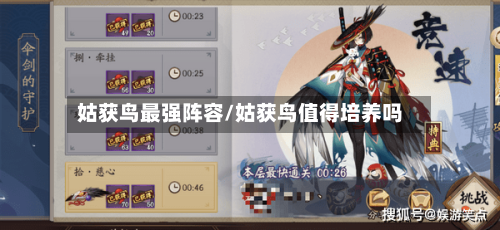 姑获鸟最强阵容/姑获鸟值得培养吗