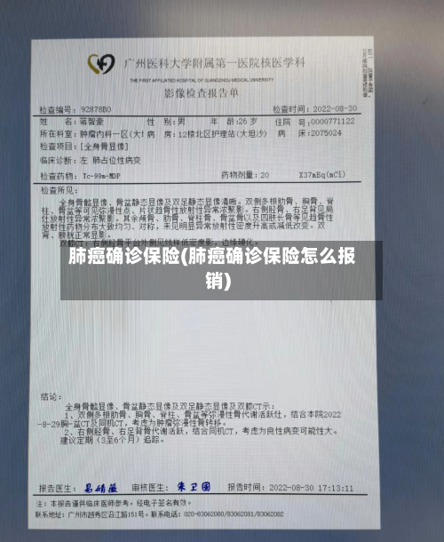 肺癌确诊保险(肺癌确诊保险怎么报销)-第2张图片