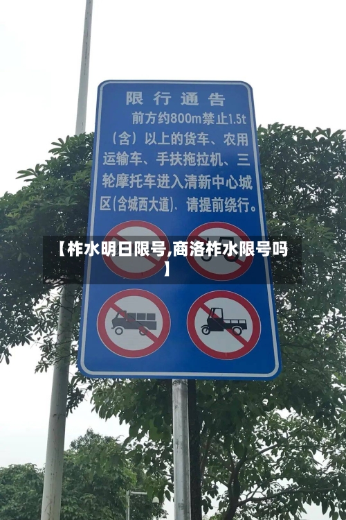 【柞水明日限号,商洛柞水限号吗】