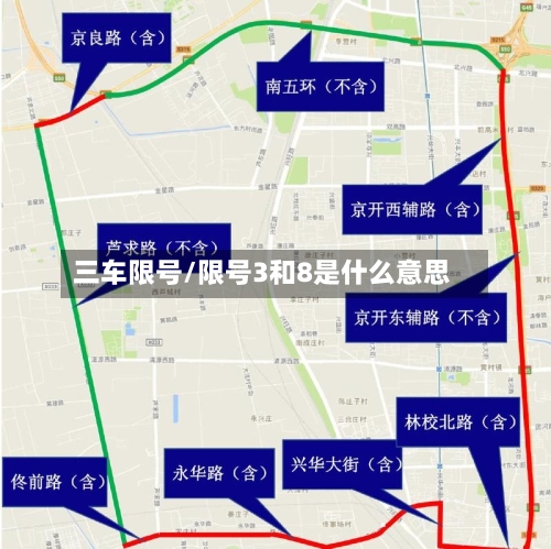 三车限号/限号3和8是什么意思-第2张图片