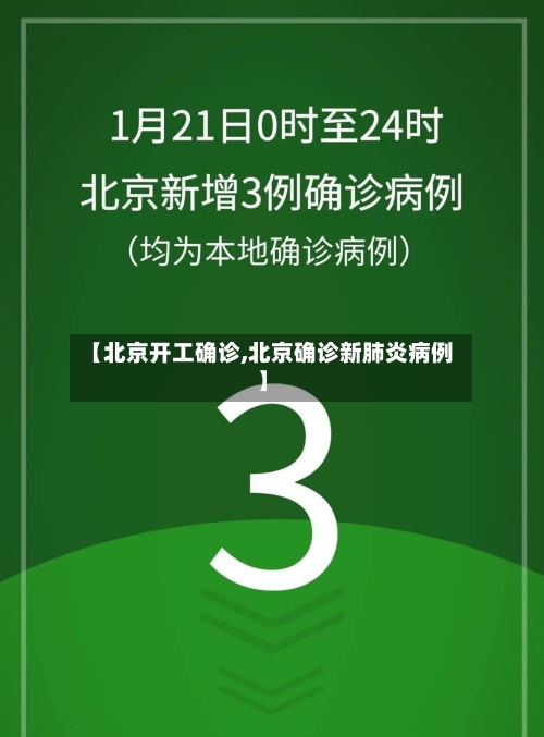 【北京开工确诊,北京确诊新肺炎病例】-第3张图片