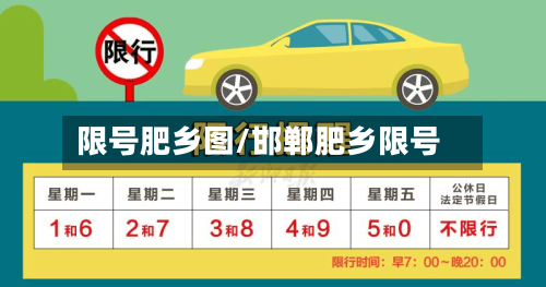 限号肥乡图/邯郸肥乡限号