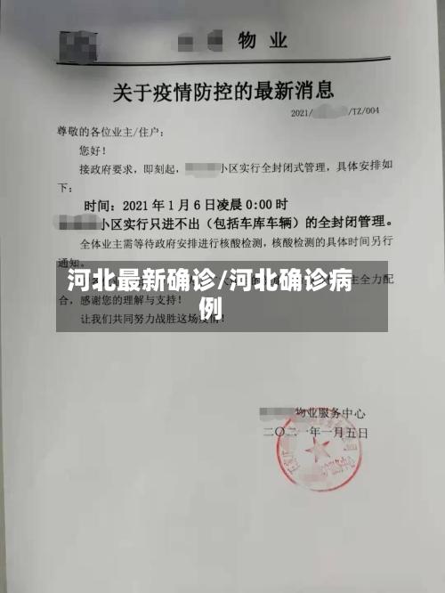 河北最新确诊/河北确诊病例-第2张图片