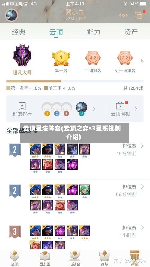 云顶星法阵容(云顶之弈s3星系机制介绍)-第2张图片