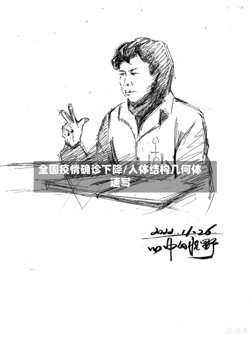全国疫情确诊下降/人体结构几何体速写