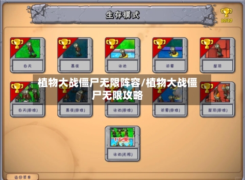 植物大战僵尸无限阵容/植物大战僵尸无限攻略-第2张图片