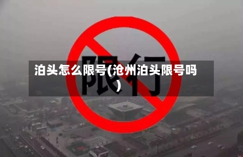 泊头怎么限号(沧州泊头限号吗)-第2张图片