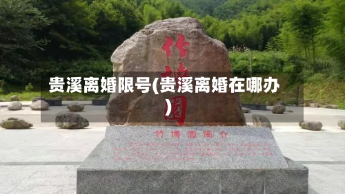 贵溪离婚限号(贵溪离婚在哪办)