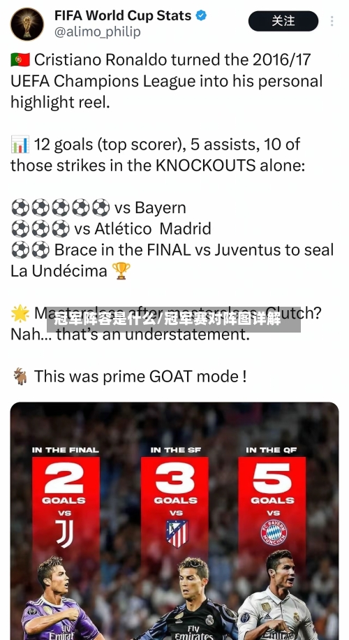冠军阵容是什么/冠军赛对阵图详解