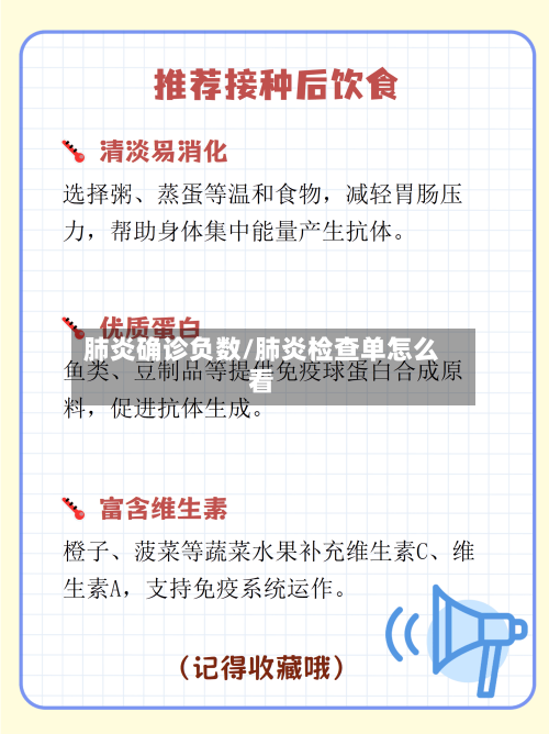 肺炎确诊负数/肺炎检查单怎么看-第2张图片