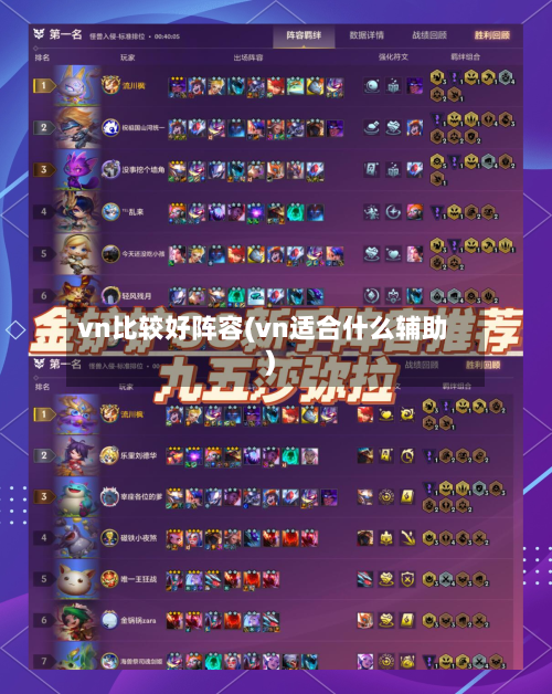 vn比较好阵容(vn适合什么辅助)-第2张图片