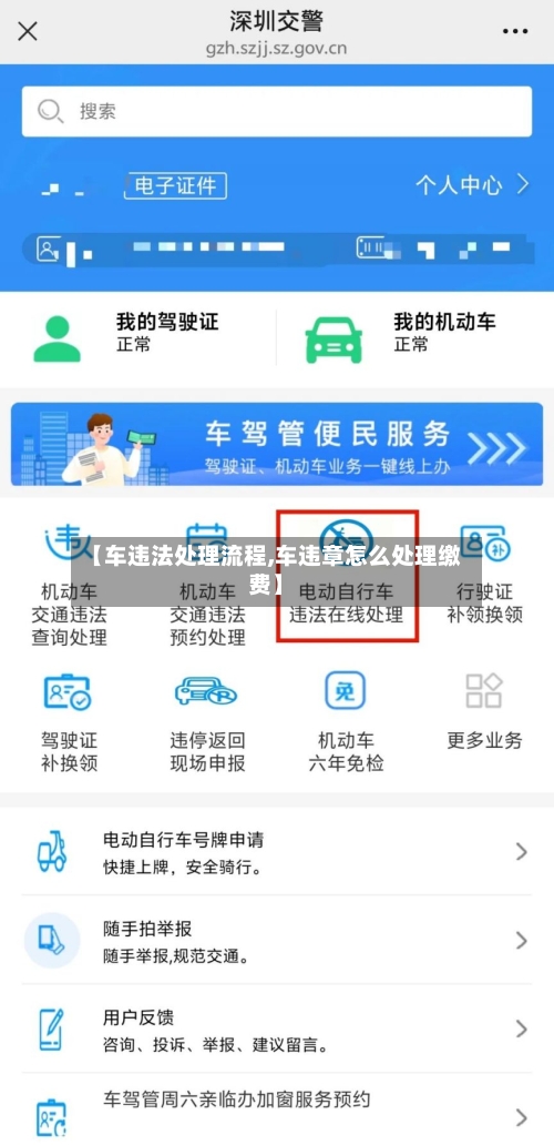 【车违法处理流程,车违章怎么处理缴费】-第2张图片
