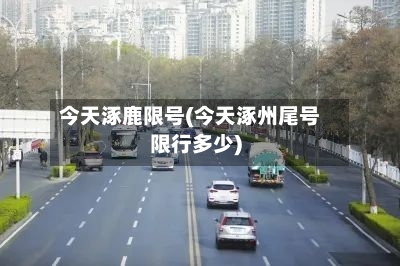 今天涿鹿限号(今天涿州尾号限行多少)-第3张图片