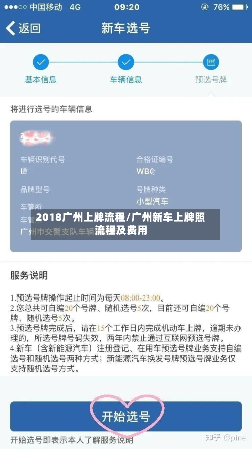 2018广州上牌流程/广州新车上牌照流程及费用