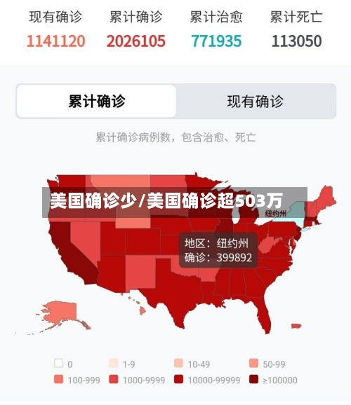 美国确诊少/美国确诊超503万-第3张图片