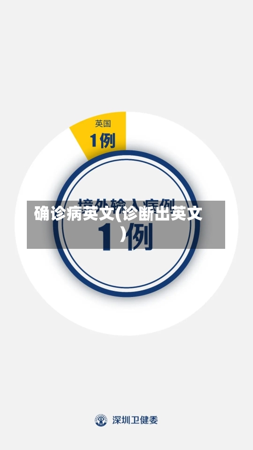 确诊病英文(诊断出英文)