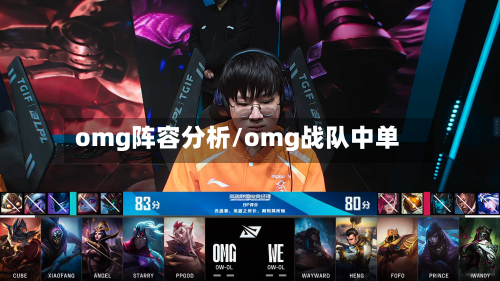 omg阵容分析/omg战队中单-第2张图片