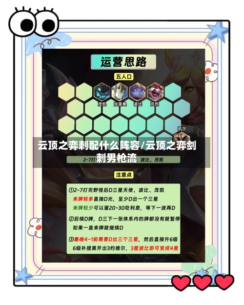 云顶之弈刺配什么阵容/云顶之弈剑刺男枪流-第2张图片