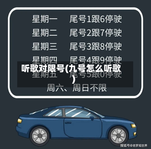听歌对限号(九号怎么听歌)