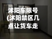 沭阳车限号(沭阳禁区几点让货车走)