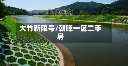大竹新限号/朝晖一区二手房