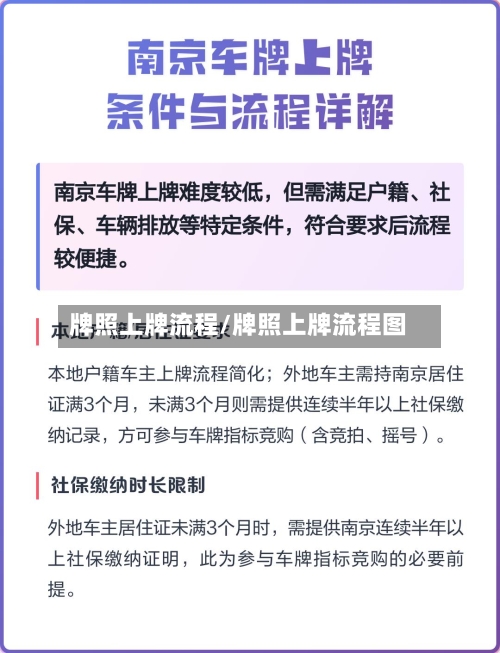 牌照上牌流程/牌照上牌流程图-第2张图片